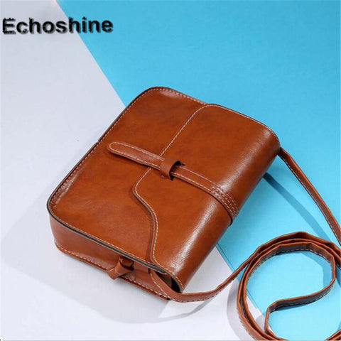 2016 Women messenger Bag Shoulder Bags Crossbody Vintage Purse Leather Cross Body Crossbody top-handle bags bolsos mujer