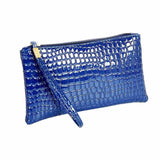 Women Solid Alligator Crocodile Leather Clutch Handbag Coin Purse High Quality Bag Aug15