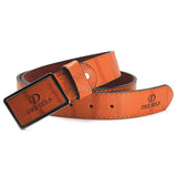 Luxury Mens Waist Strap Belt Casual Leather Automatic Buckle Belt Waistband Apparel Accessories